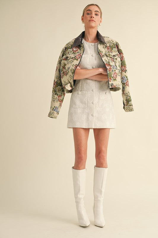Poppy Floral Tapestry Jacket