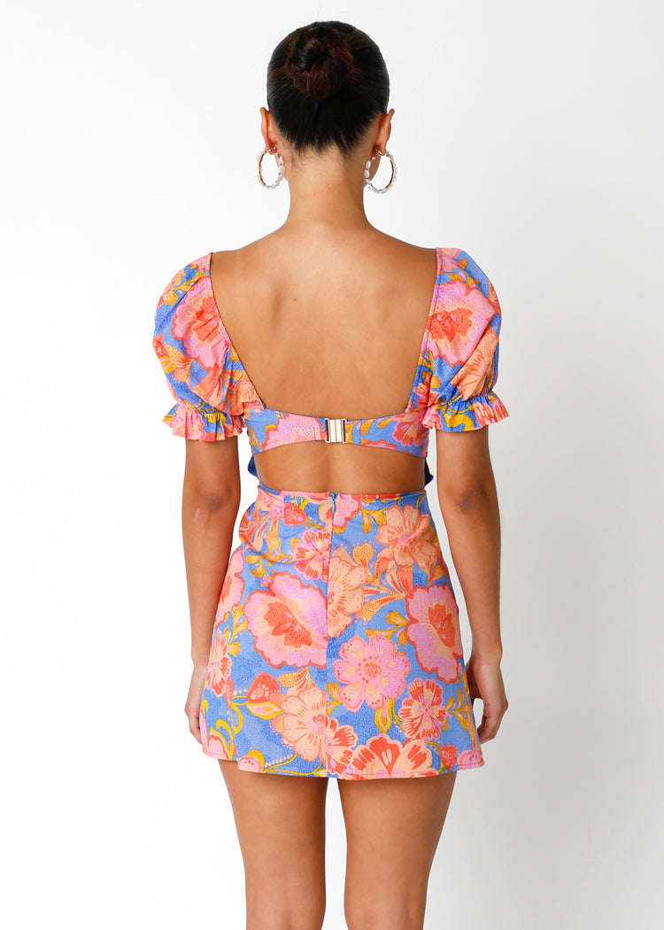 Jojo Floral Bust Seam Dress