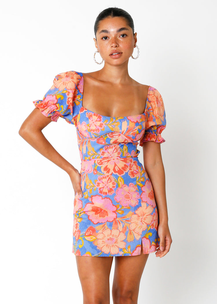 Jojo Floral Bust Seam Dress