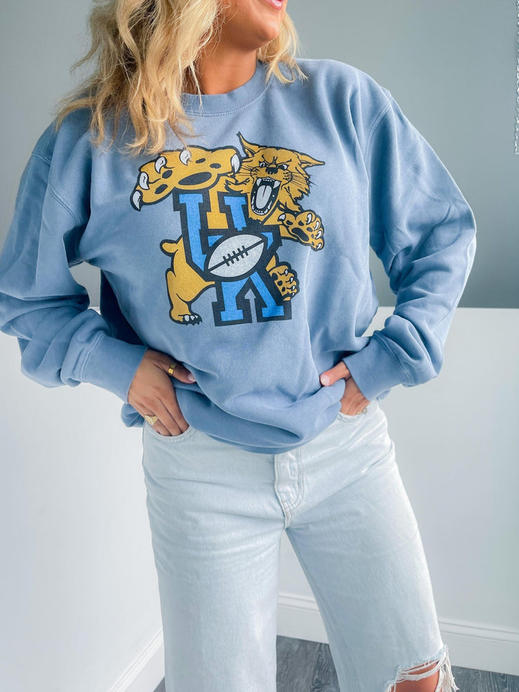 JCB Exclusive | Vintage UK Cats Football Sweatshirt