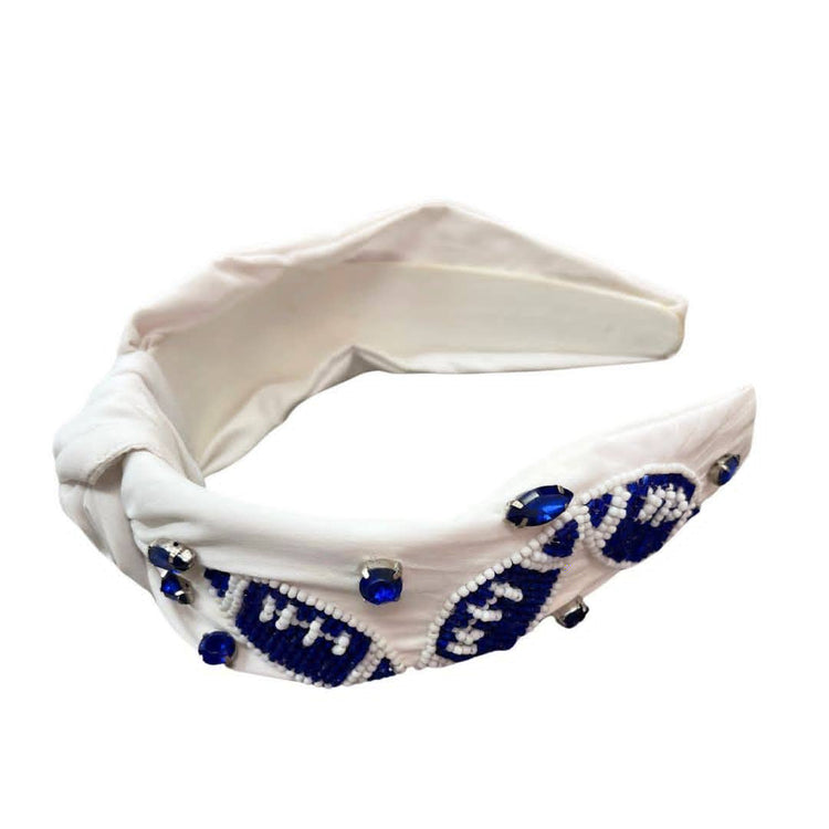 Footballs & Sequin Gameday Headband