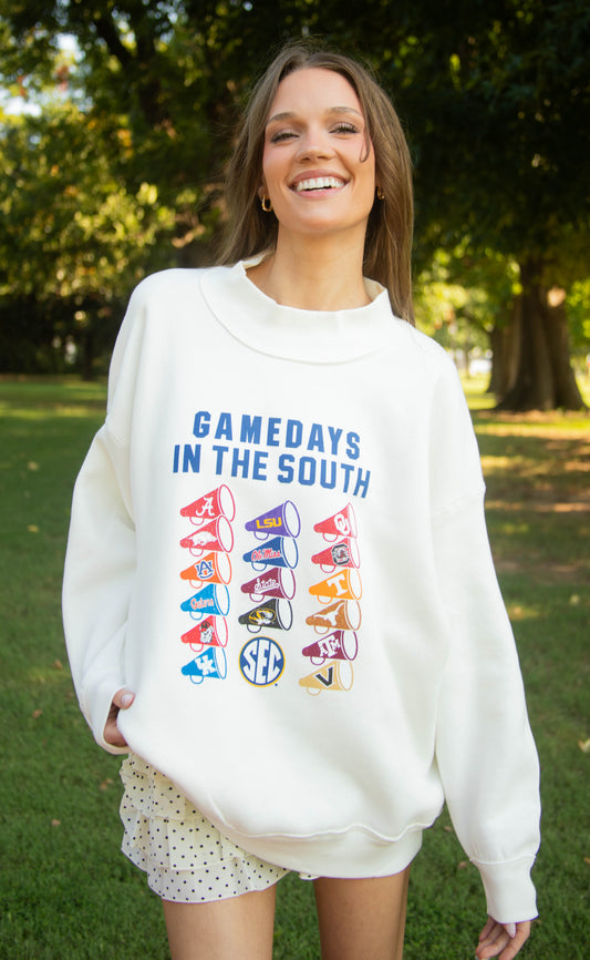 Charlie Southern | SEC Megaphone Mockneck Sweatshirt
