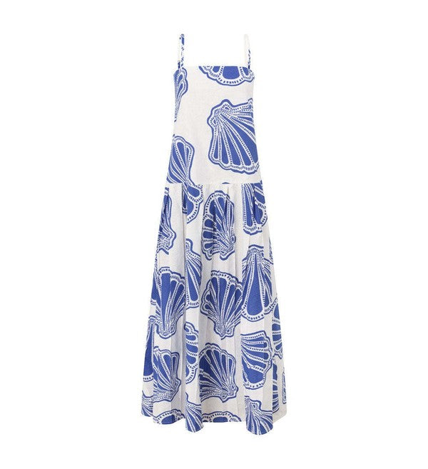 Cabana Club Shell Maxi Dress