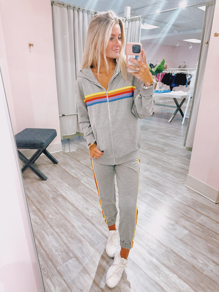 Nation Stripe Lounge Set