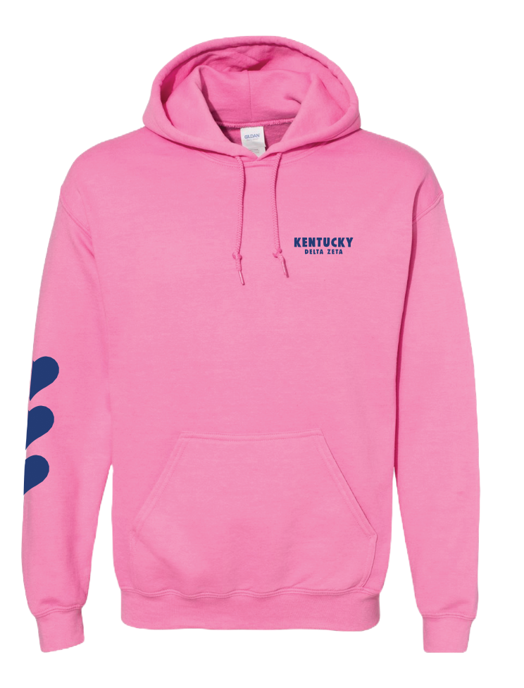 JCB EXCLUSIVE | Kentucky Delta Zeta Heart Hoodie