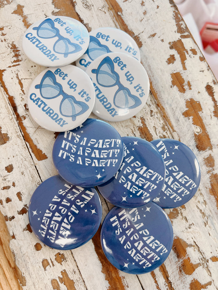 JCB Exclusive: Gameday Party Buttons