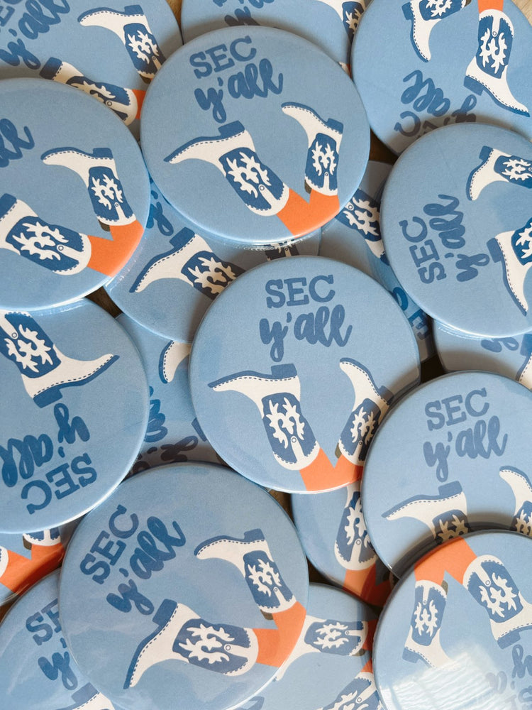 JCB Exclusive: SEC Y'all Button
