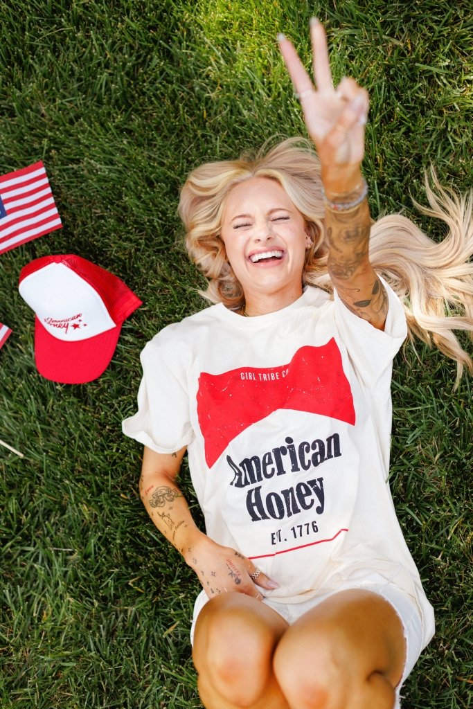 Girl Tribe Co. x JCB | American Honey Tee