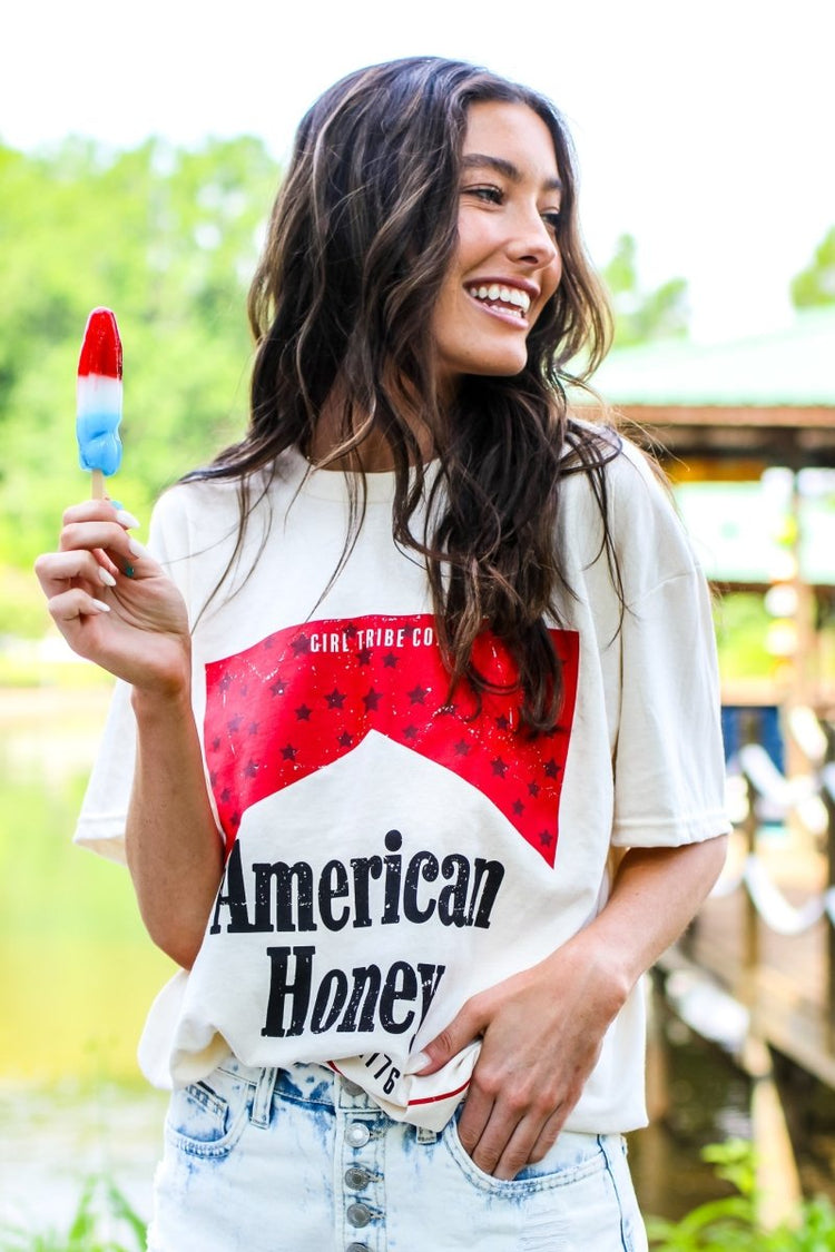 Girl Tribe Co. x JCB | American Honey Tee