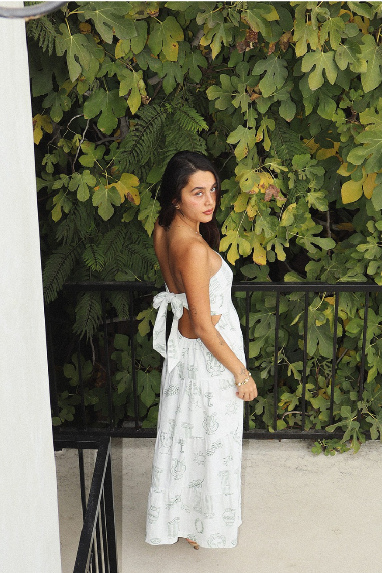It's Giving Greece Maxi Dress