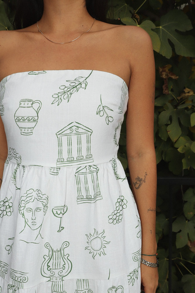 It's Giving Greece Maxi Dress