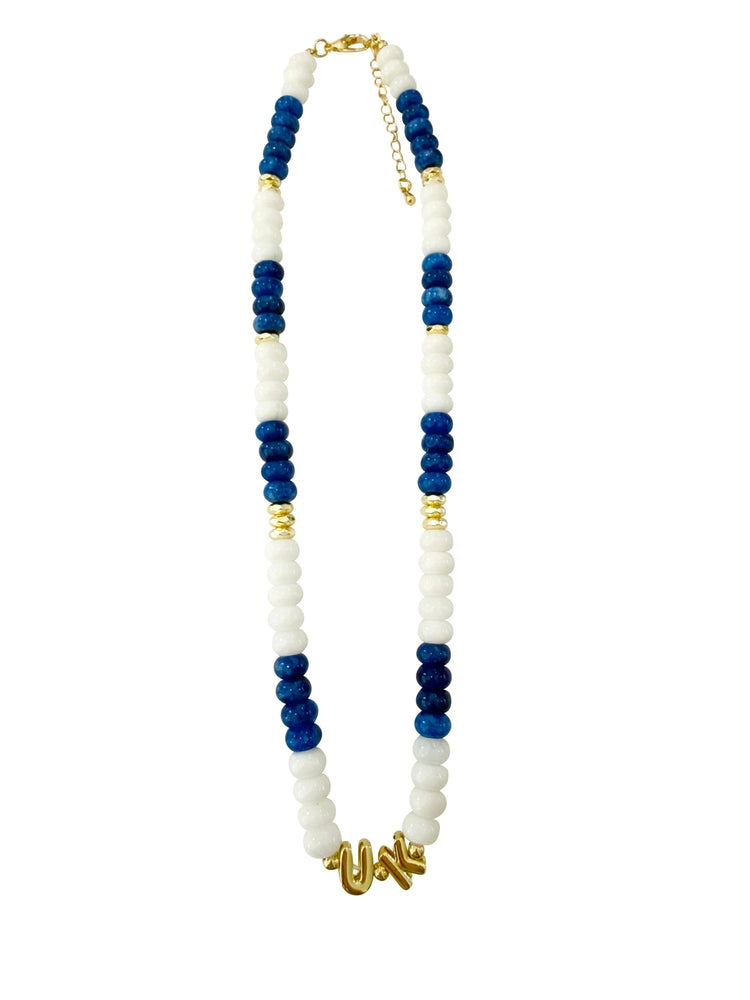 UK Game Day Spirit Beaded Necklace