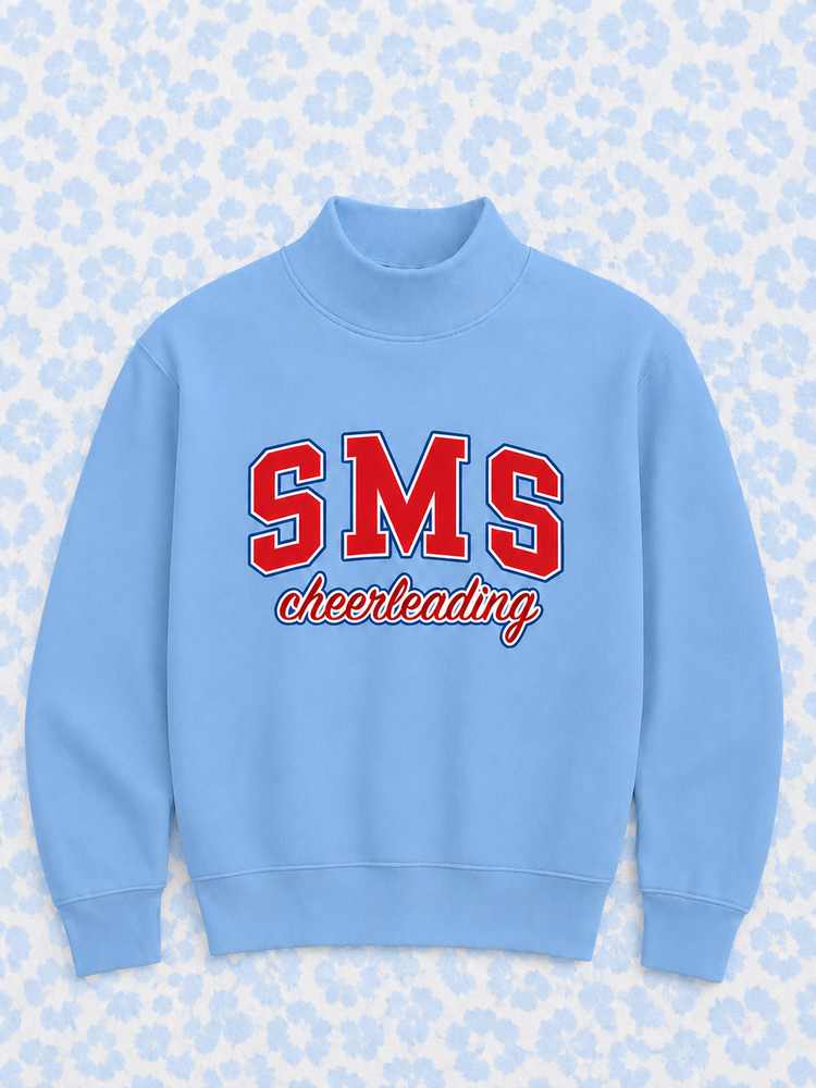 JCB Exclusive | SMS Cheerleading Mockneck Sweatshirt