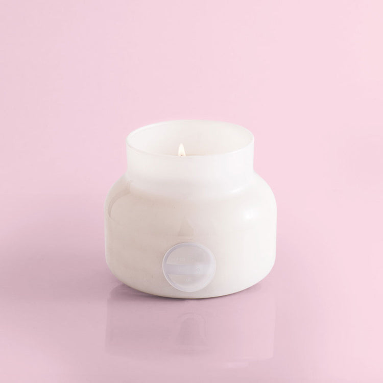 Capri Blue Volcano White Signature Jar