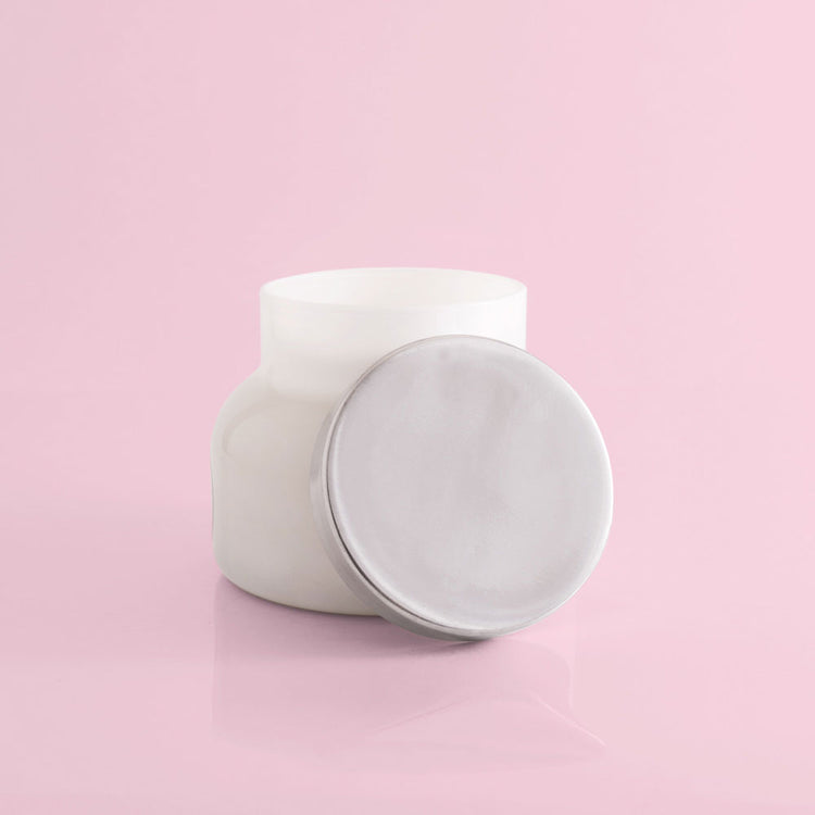 Capri Blue Volcano White Signature Jar