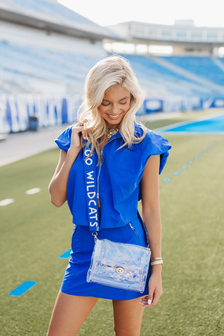JCB Exclusive | Go Wildcats Beaded Purse Strap