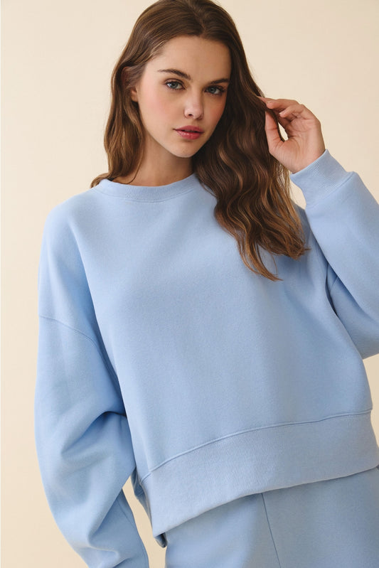 Lottie Lounge Set in Baby Blue