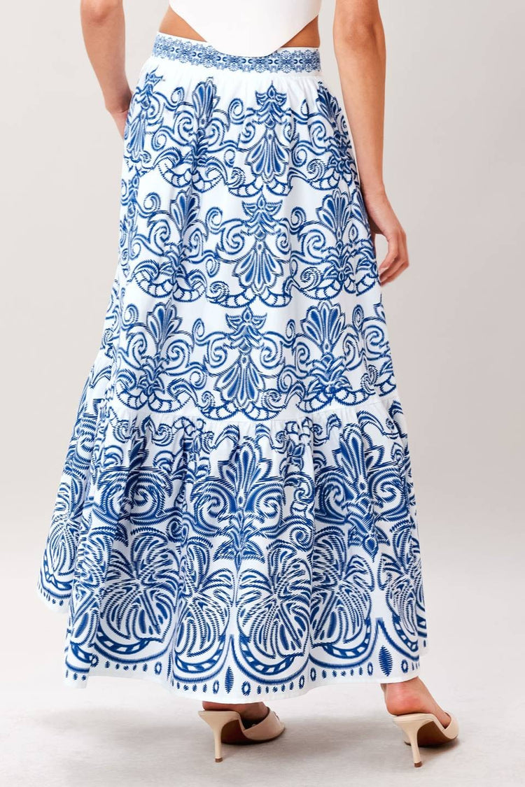 Sarahphina Floral Maxi Skirt