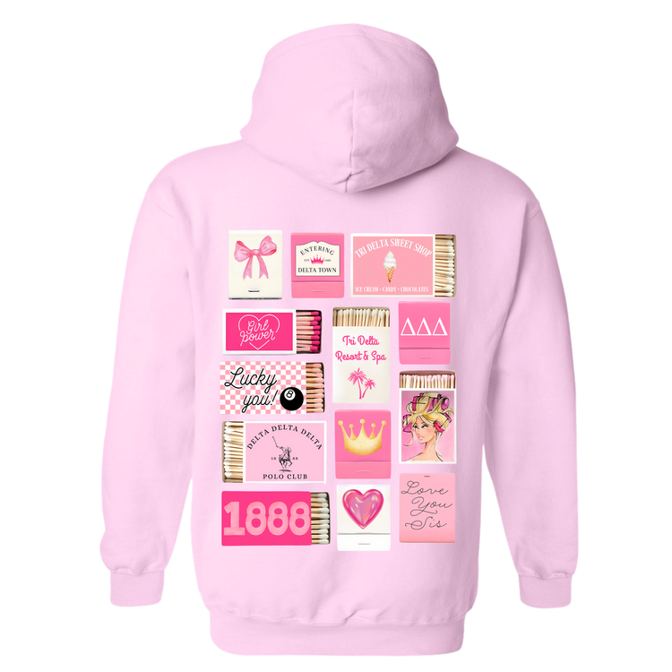 JCB EXCLUSIVE | Tri Delta Matchbox Hoodie