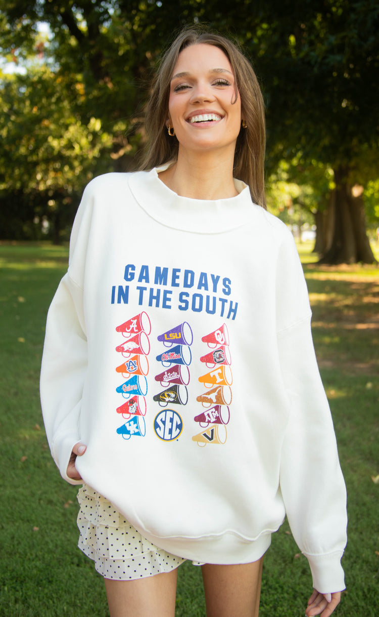 Charlie Southern | SEC Megaphone Mockneck Sweatshirt