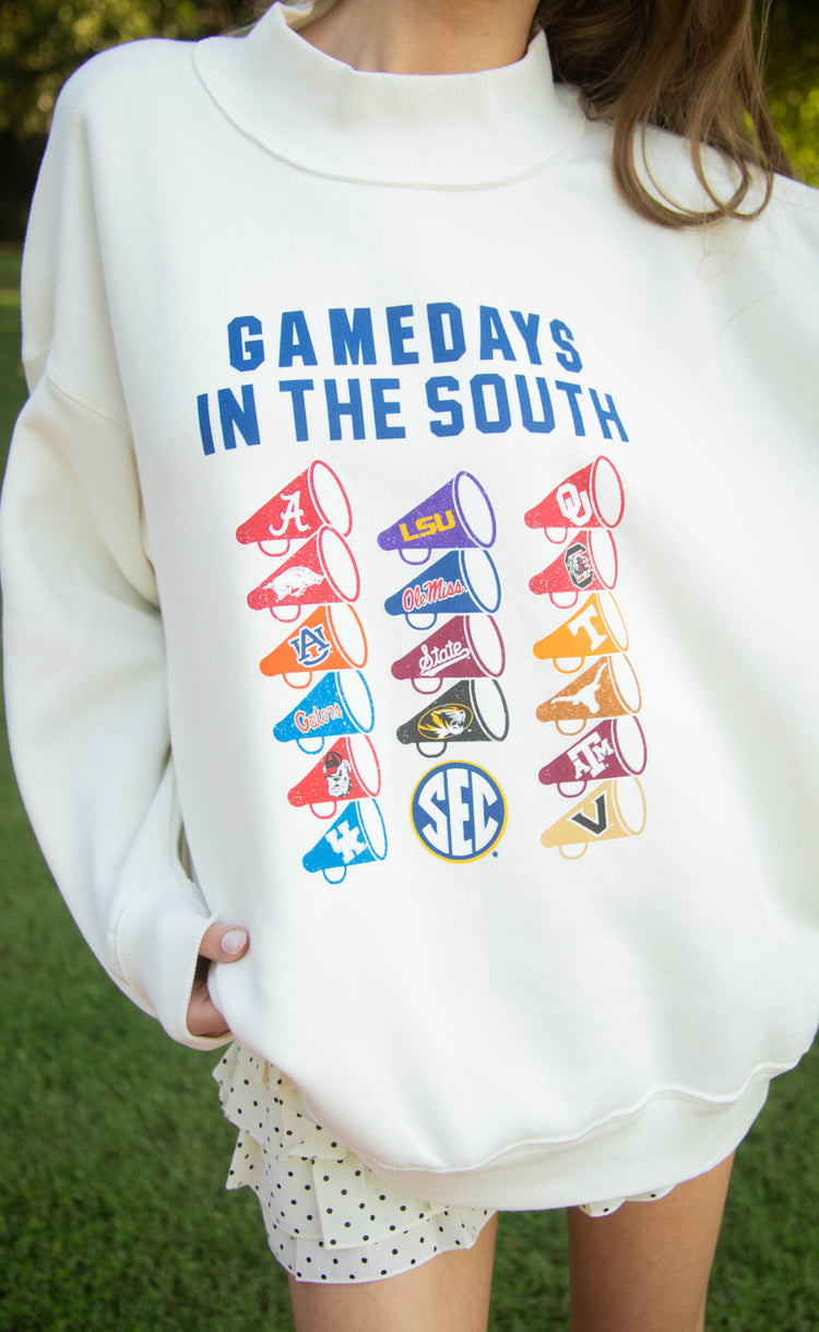 Charlie Southern | SEC Megaphone Mockneck Sweatshirt