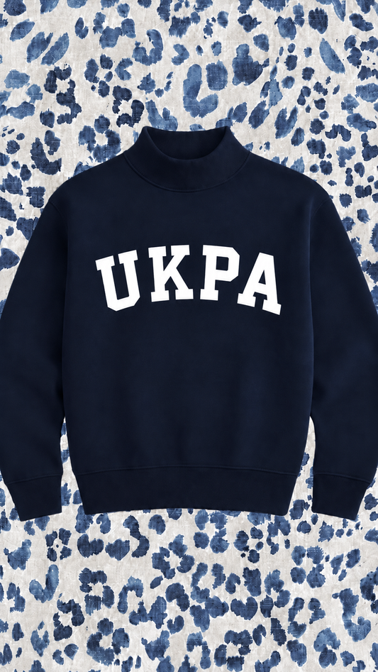 PREORDER: JCB Exclusive | UKPA Mockneck Sweatshirt (Navy)