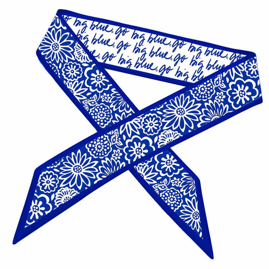 JCB Exclusive | Go Big Blue Scarf