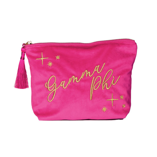 Over The Moon Greek | Gamma Phi Tassel Pouch