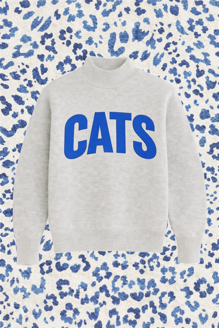 JCB Exclusive | Cats Mockneck Sweatshirt