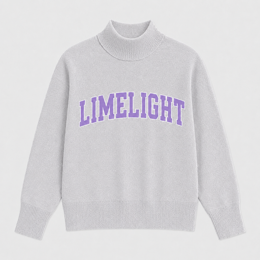 PREORDER: JCB EXCLUSIVE | Limelight Dance Company Mockneck Sweatshirt (Heather Grey)