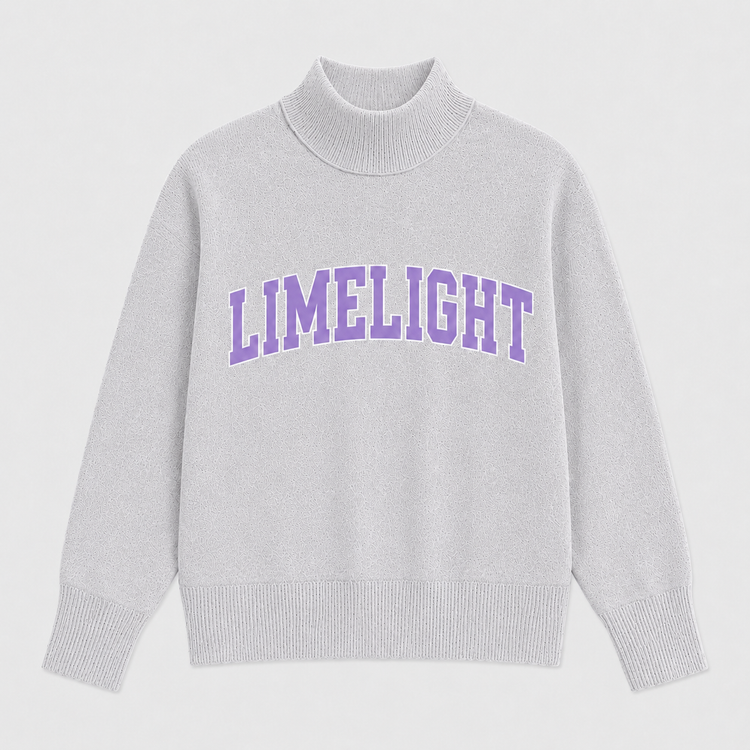 PREORDER: JCB EXCLUSIVE | Limelight Dance Company Mockneck Sweatshirt (Heather Grey)