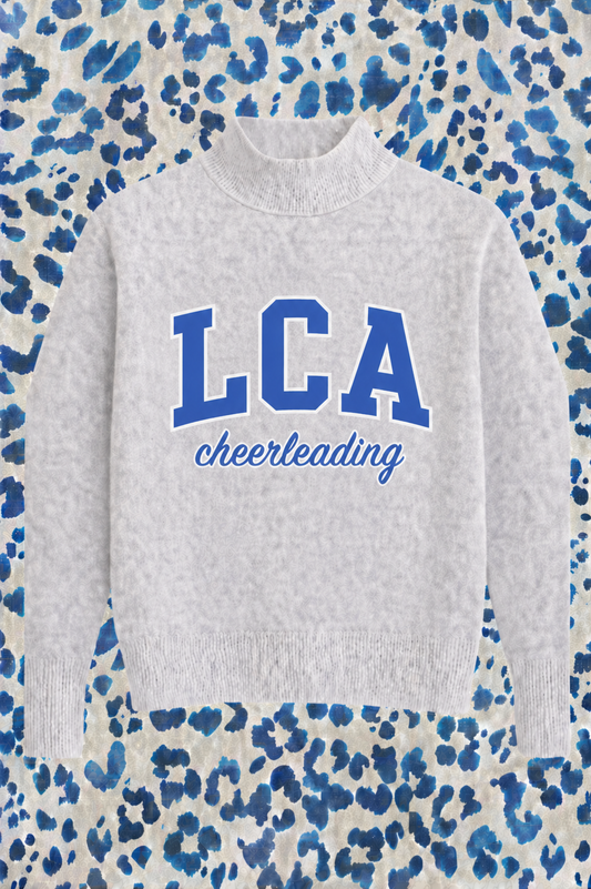 PREORDER: JCB Exclusive | LCA Cheerleading Mockneck Sweatshirt