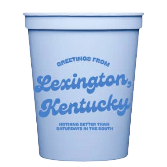 JCB Exclusive | Greetings From Lexington Stadium Cups (10 Pack)