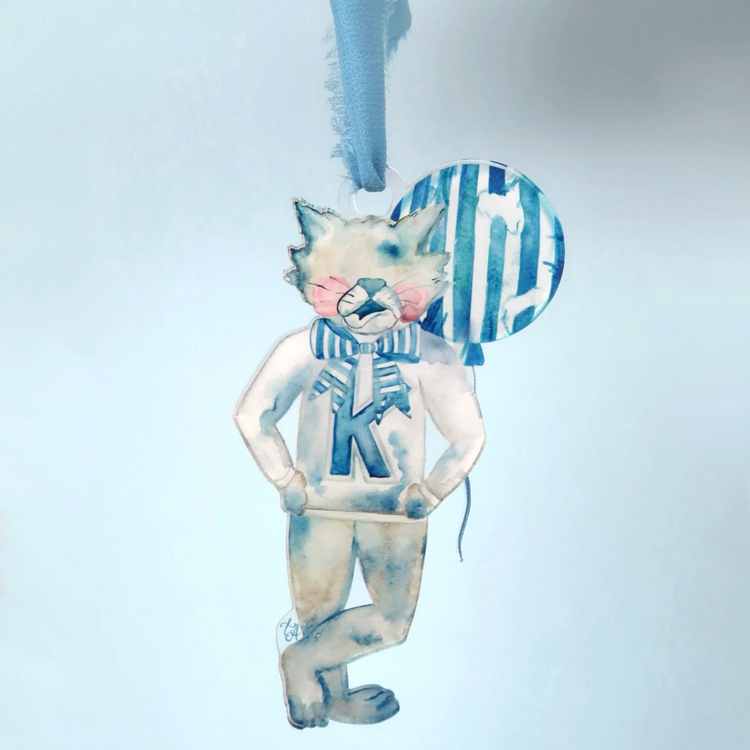 TAD x JCB Exclusive | Kentucky Wildcat Acrylic Ornament