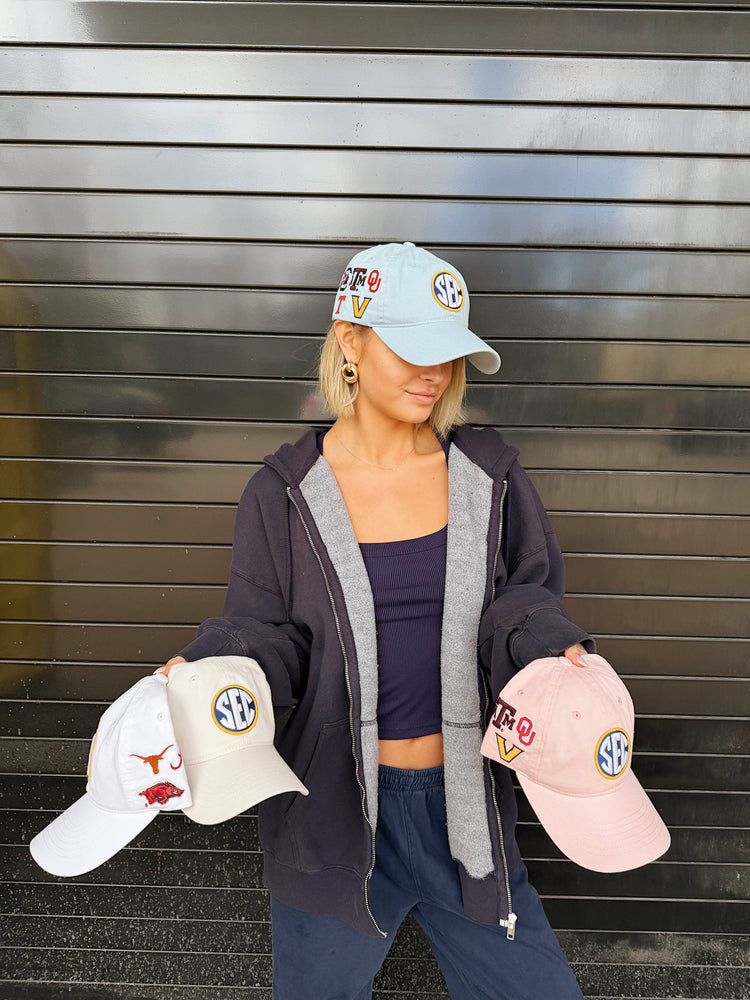 SEC Logo Hat in Blue