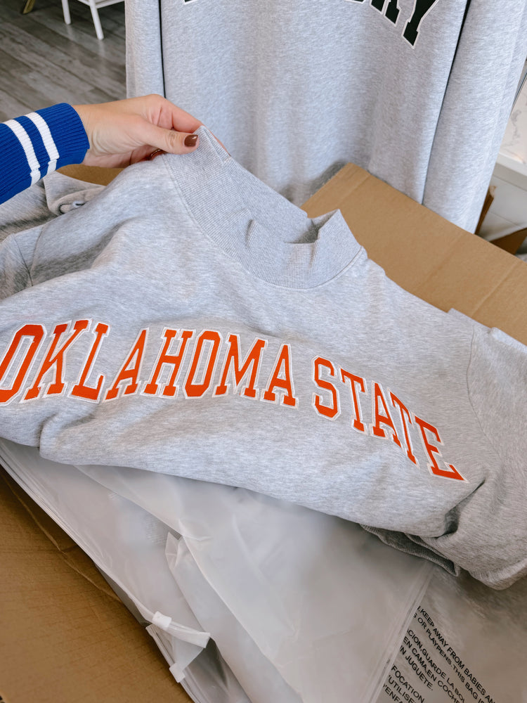 JCB EXCLUSIVE | Oklahoma State Mockneck Sweatshirt