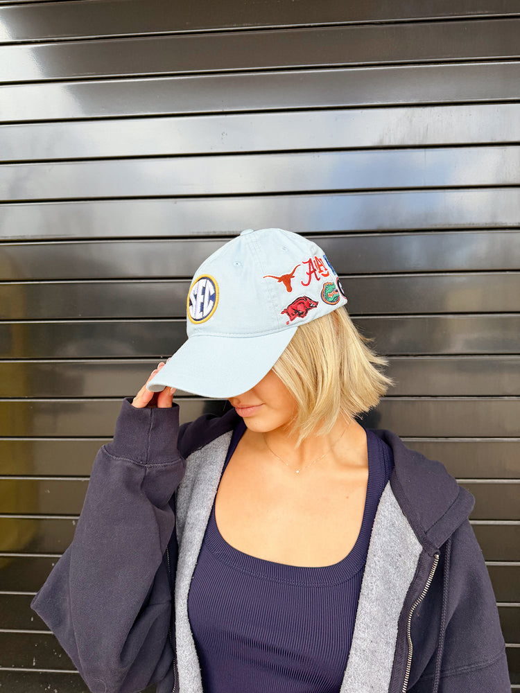 SEC Logo Hat in Blue