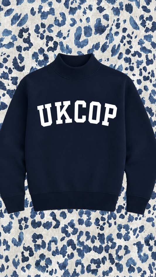 PREORDER: JCB Exclusive | UK College Of Pharmacy Mockneck Sweatshirt