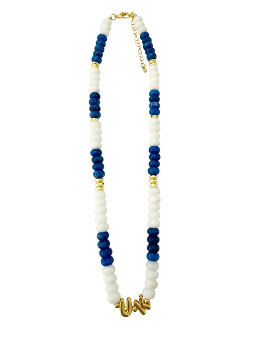 UK Game Day Spirit Beaded Necklace