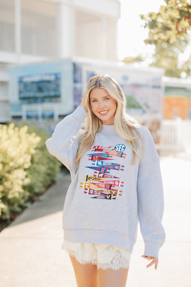 Charlie Southern | SEC Flags Mockneck Sweatshirt