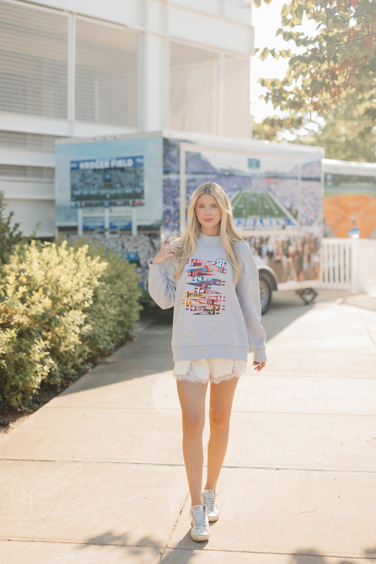 Charlie Southern | SEC Flags Mockneck Sweatshirt