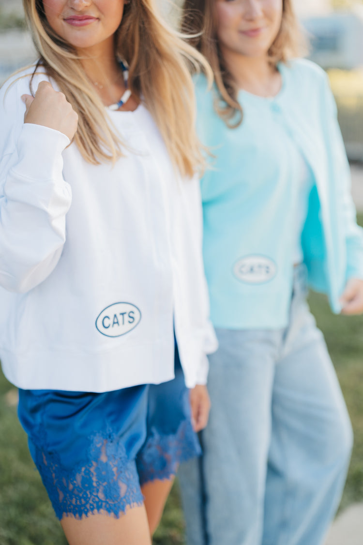 JCB Exclusive | CATS Cardigan in White