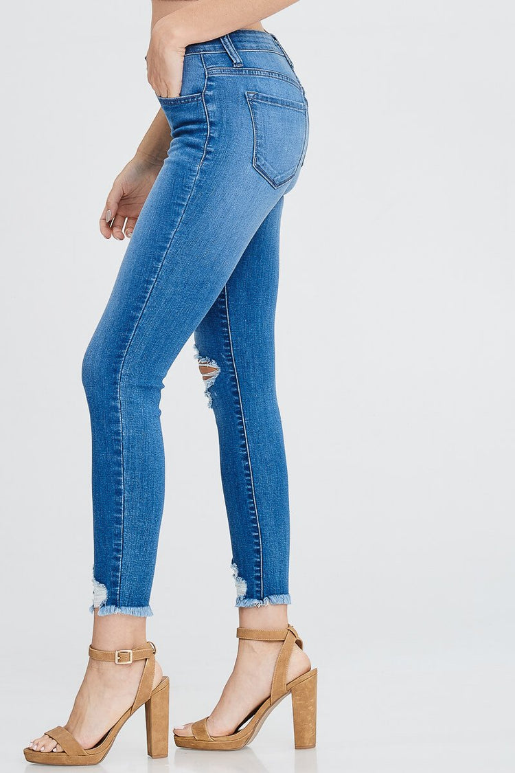 Candice Distressed Skinnies