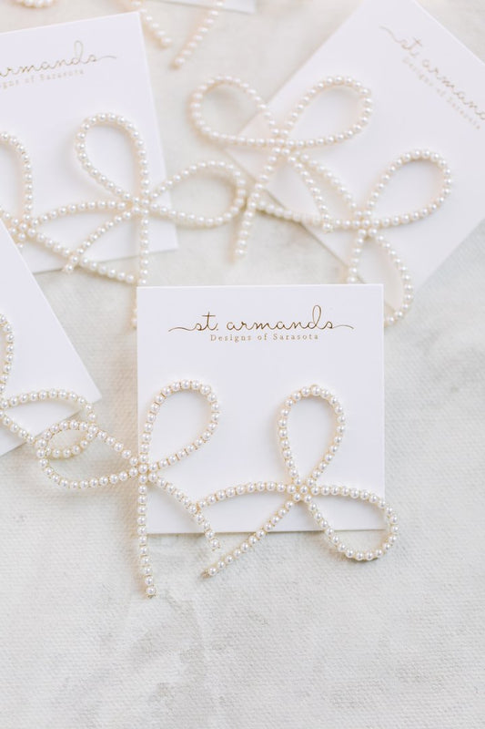Pearl Bows | St. Armands Designs