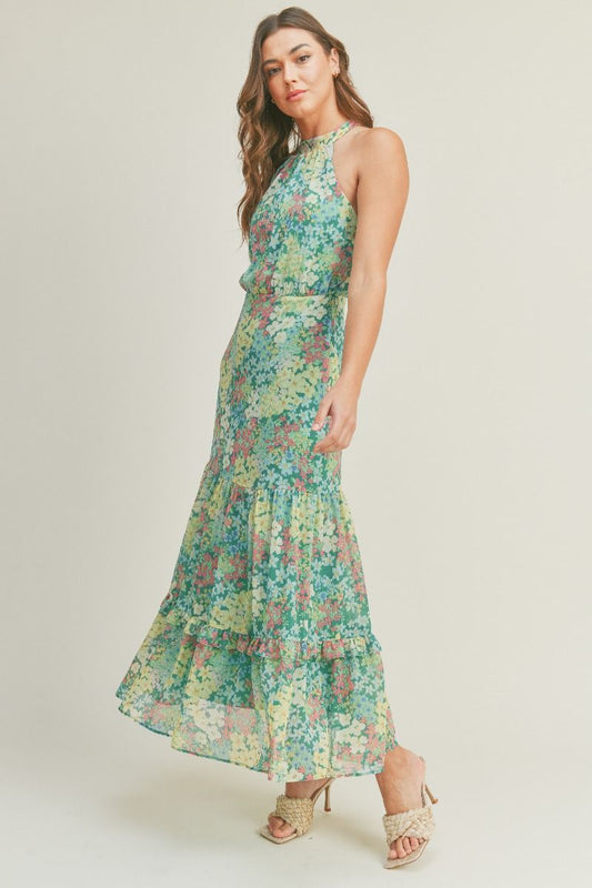 Maddison Floral Maxi Dress