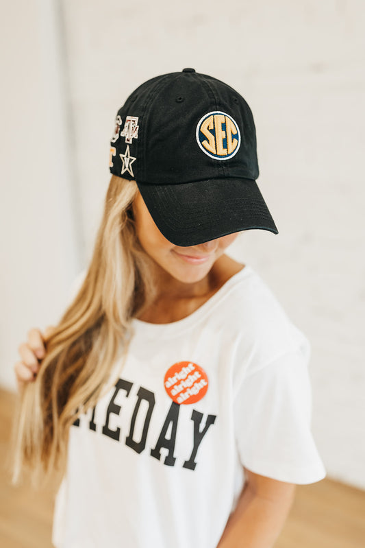 SEC Hat in Black